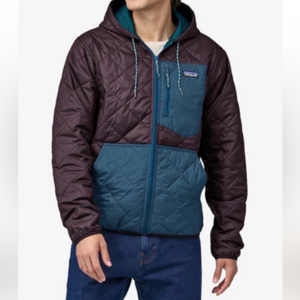 PATAGONIA Diamond Quilted Bomber Hoody Insulated Jacket
Men's Size L NWT